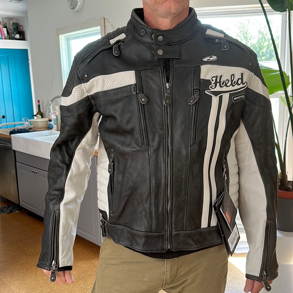 Held Armored Motorcycle Jacket, size 62, Brand New made and purchased in Germany